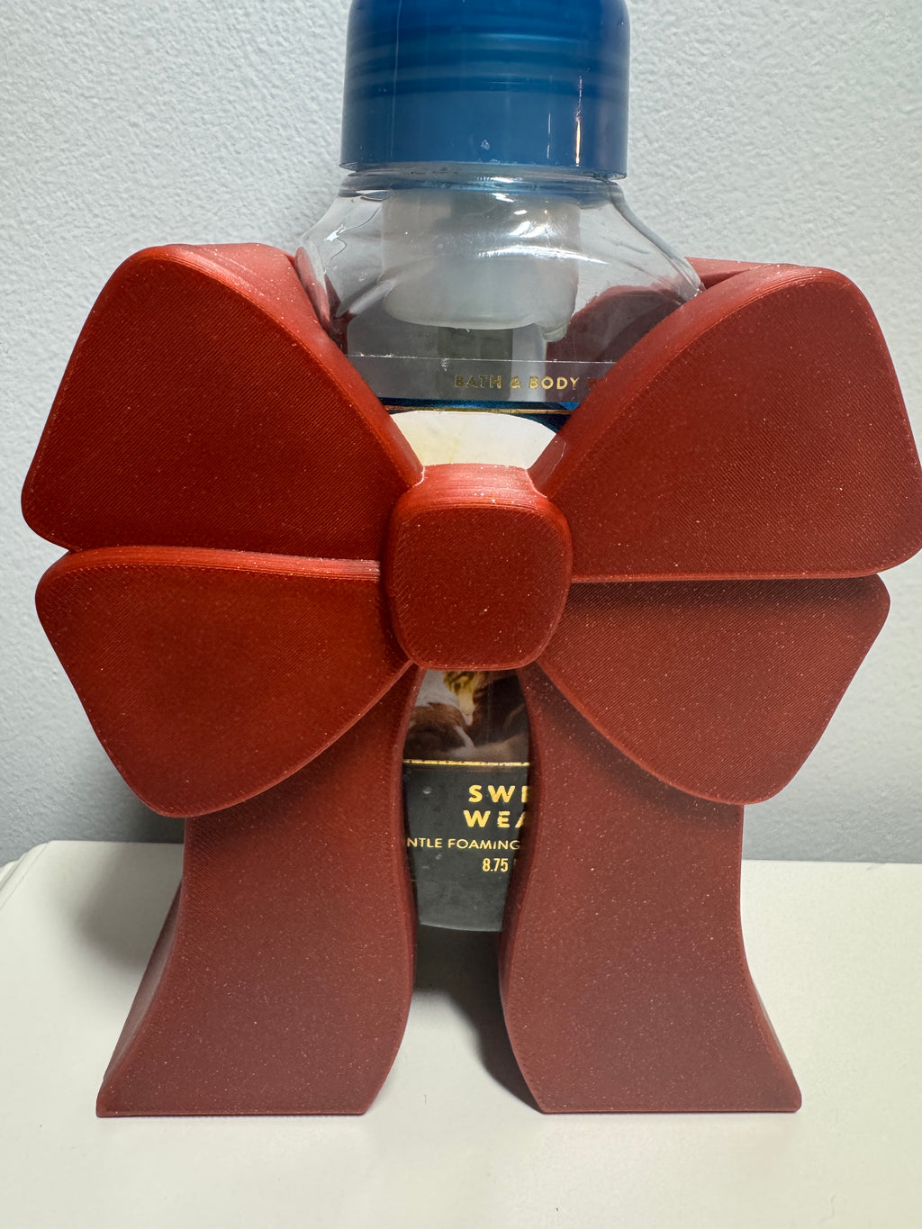 🎀 Sparkle Bow Soap Holder – For BBW Foaming Hand Soaps 🎀
