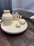 5 Piece Neutral Fall Centerpiece